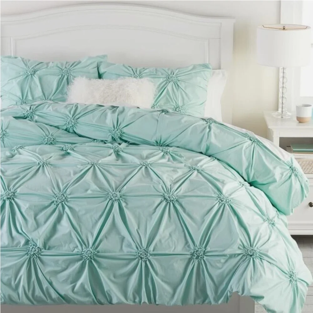 Pottery Barn Teen Mint Green/Teal Comforter